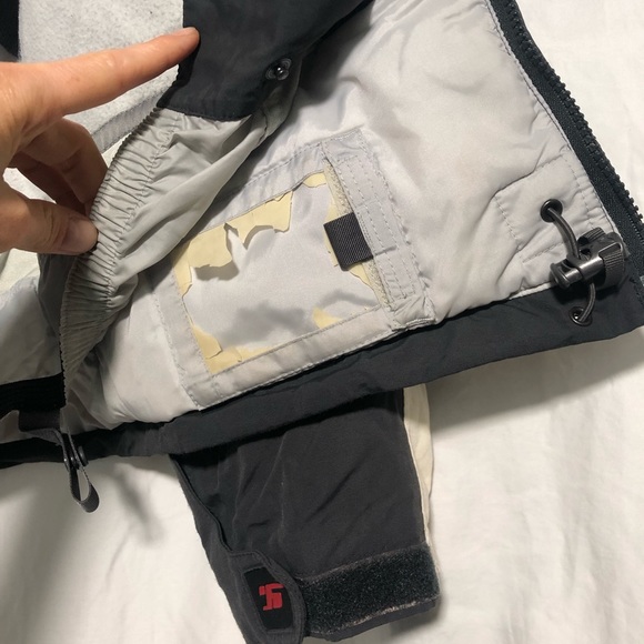 Burton Insulated FORMULA Snowboarding Jacket *Women’s* Small. Dark Grey, White - Picture 4 of 11